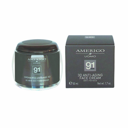  AMERIGO 91MAN CREMA VISO ANTI ETÀ 3D 
