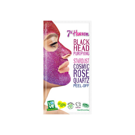 MASCHERA PEEL OFF S02 BLACK HEAD ROSE QUARZ