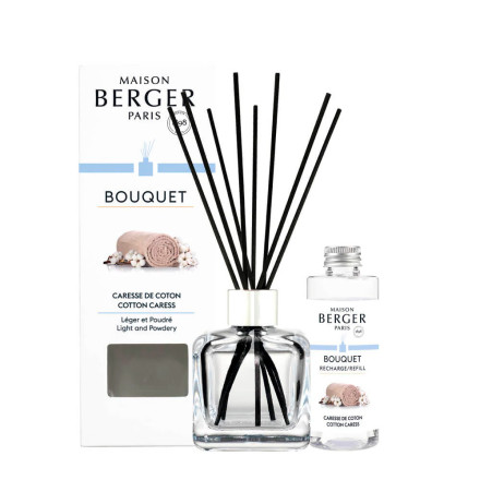 BOUQUET CUBE CARESSE DE COTON
