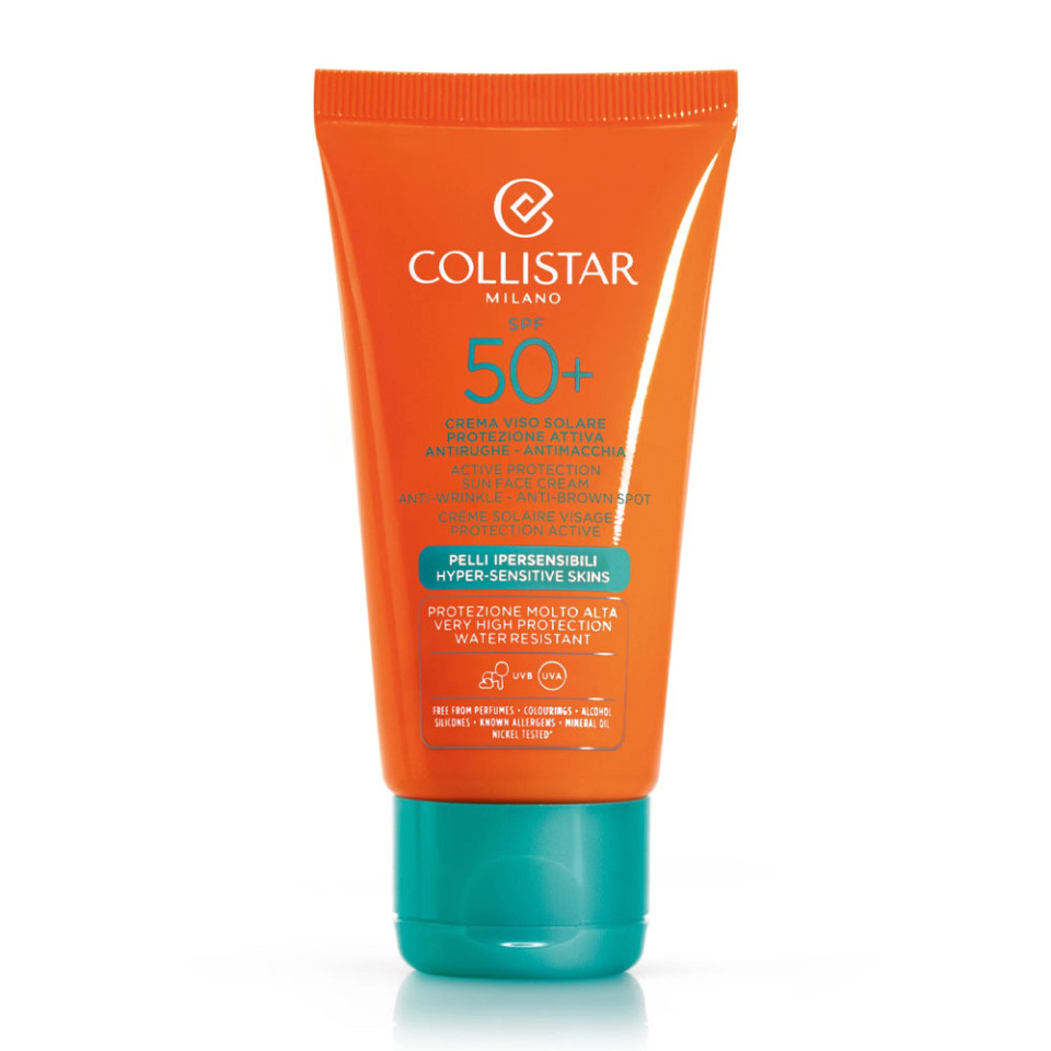 CREMA SOLARE PROTEZIONE ATTIVA VISO SPF50+ 50 ML