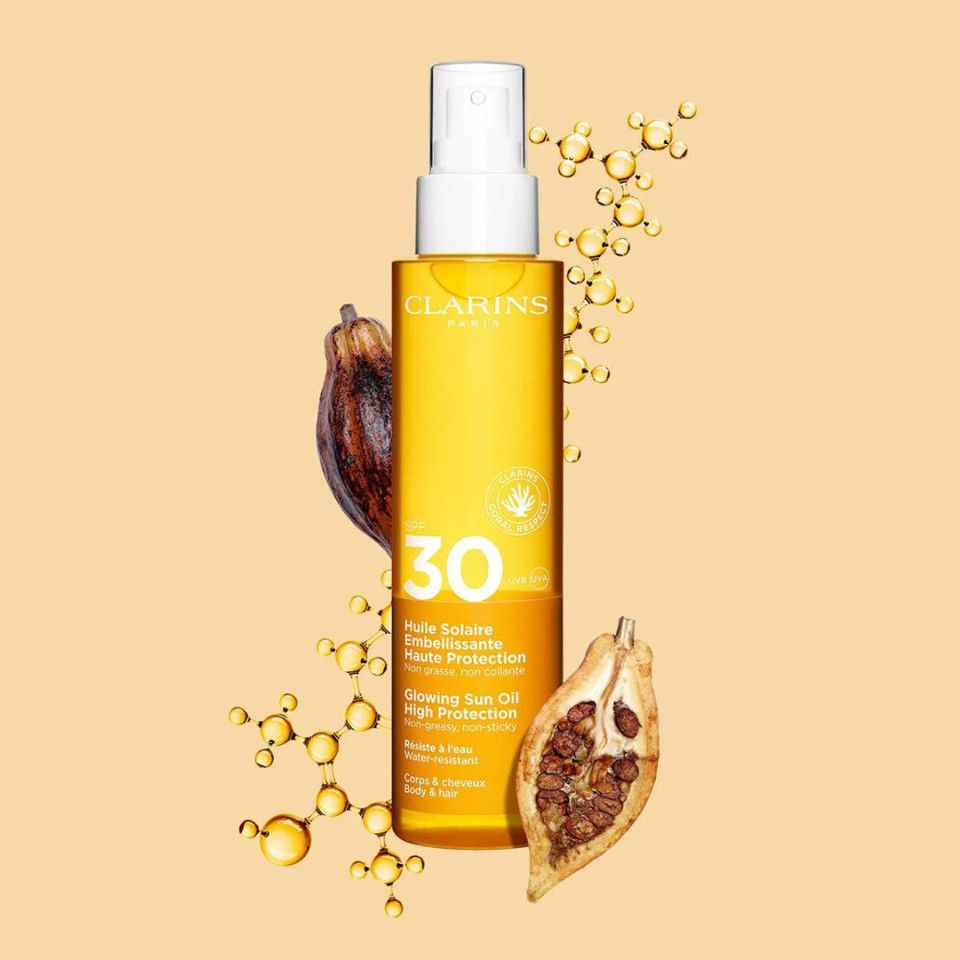 HUILE SOLAIRE EMBELLISSANTE HAUTE PROTECTION SPF30