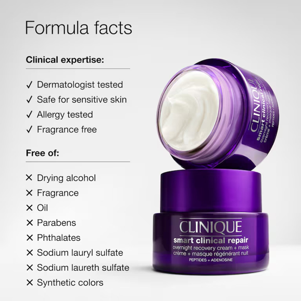SMART CLINICAL REPAIR OVERNIGHT RECOVERY CREAM + MASK