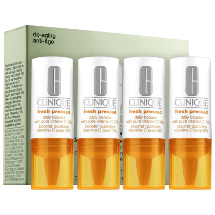CLINIQUE FRESH PRESSED™ DAILY BOOSTER WITH PURE VITAMIN C 10% 4x8,5 ML