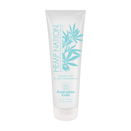 HEMP SEA SALT & SANDALWOOD SCRUB