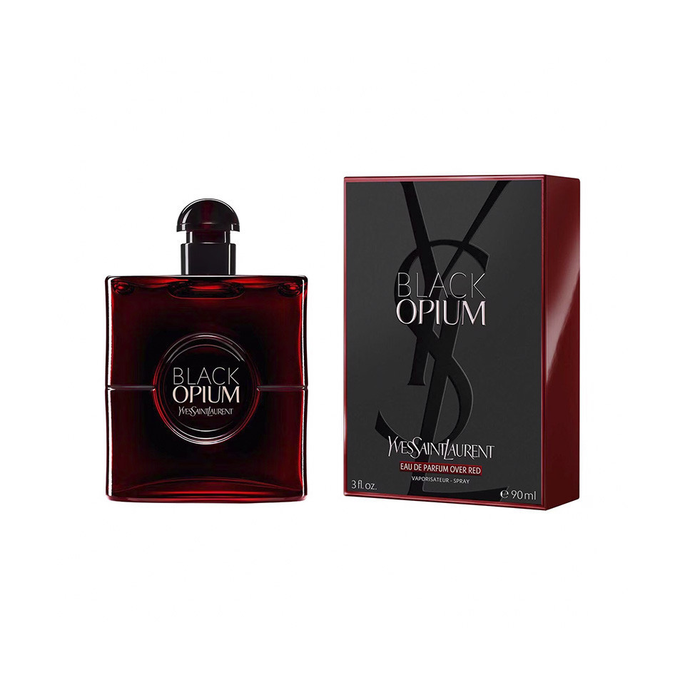 BLACK OPIUM EAU DE PARFUM OVER RED
