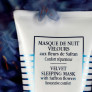 MASQUE DE NUIT VELOURS AUX FLEURS DE SAFRAN 60 ML