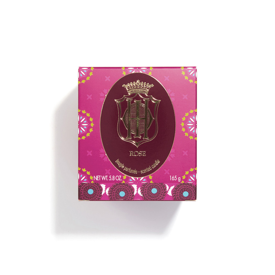 BOUGIE ROSE 165 G