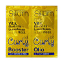 KIT CURLY CON ESTRATTI DI RISO E JOJOBA BOOSTER+ OLIO 12MLX2