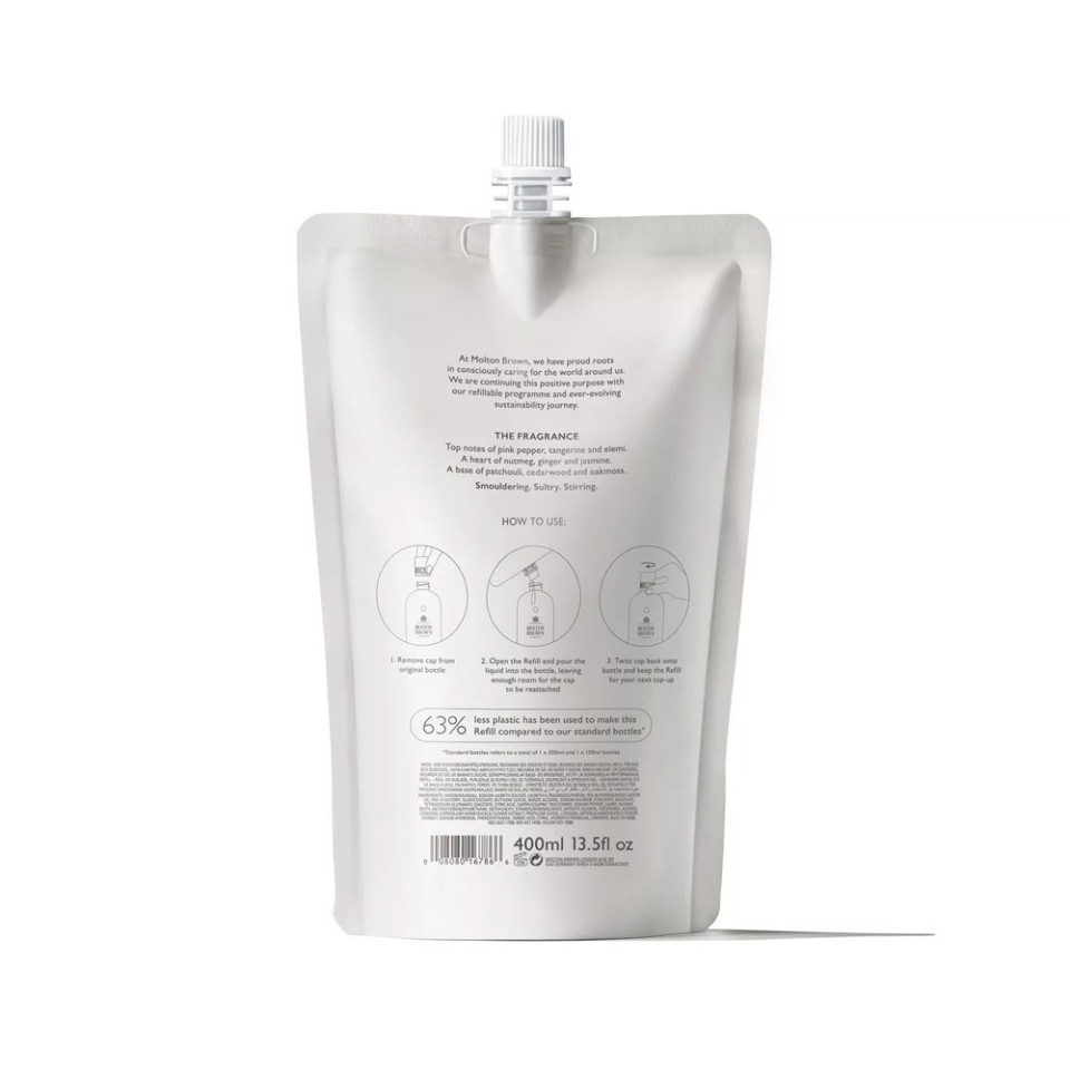 FIERY PINK PEPPER GEL DOCCIA REFILL