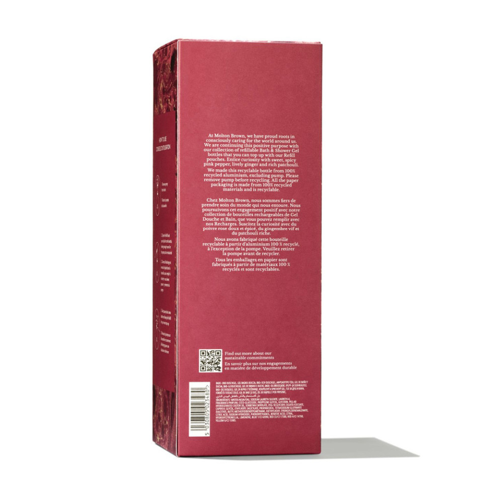 FIERY PINK PEPPER GEL DOCCIA REFILL