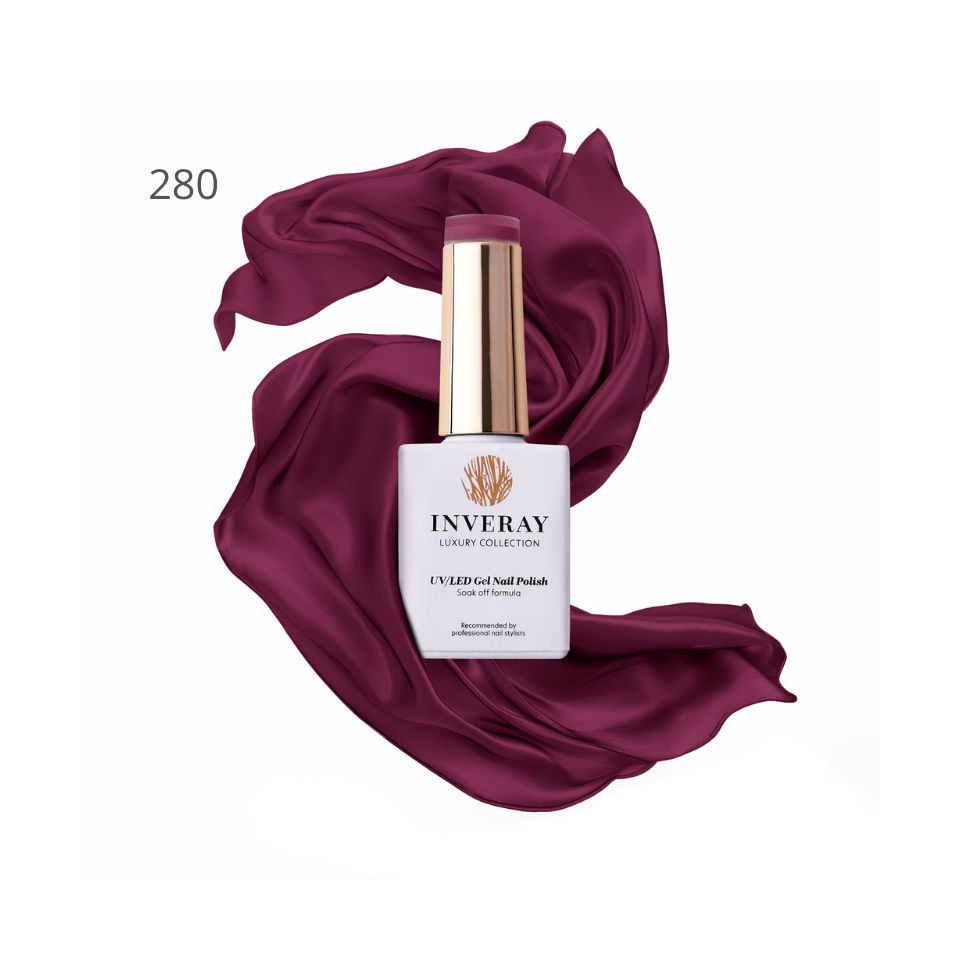 GEL NAIL POLISH 280 CHOCOLATE BERRY