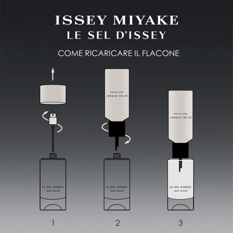 LE SEL D'ISSEY EAU DE TOILETTE RICARICA