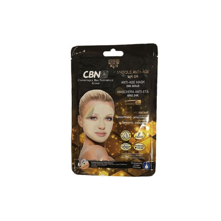 MASCHERA ANTI-ETA' ORO 24K
